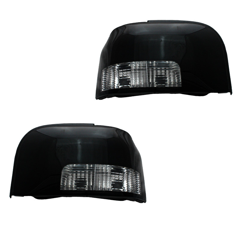 چراغ خطر عقب مدل اسپرت مشکی پراید 131 و صبا (جفت چپ و راست)