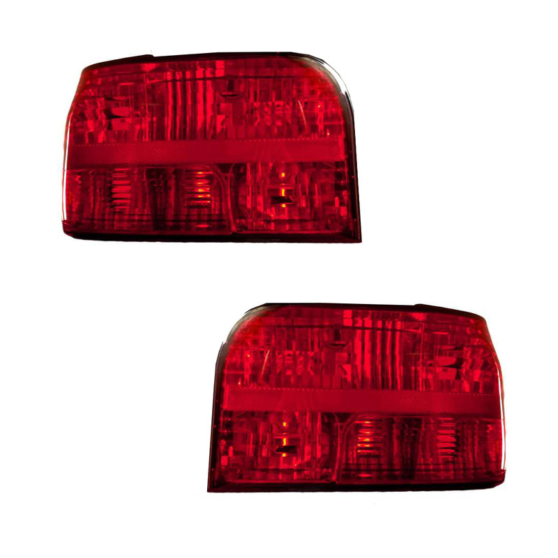 طلق چراغ خطر عقب قرمز مناسب برای پراید 131 بسته 2 عددی